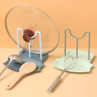 Supporto poggia Coperchi e Mestoli da Cucina