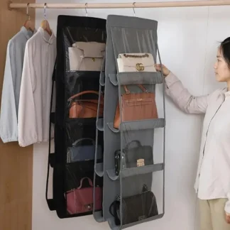 Organizzatore Sospeso Bifacciale per Borse a 8 Tasche